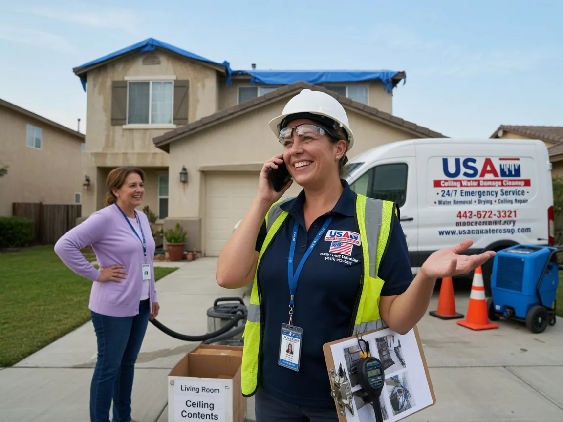 Ceiling Water Damage Restoration Everest, KS FAQs